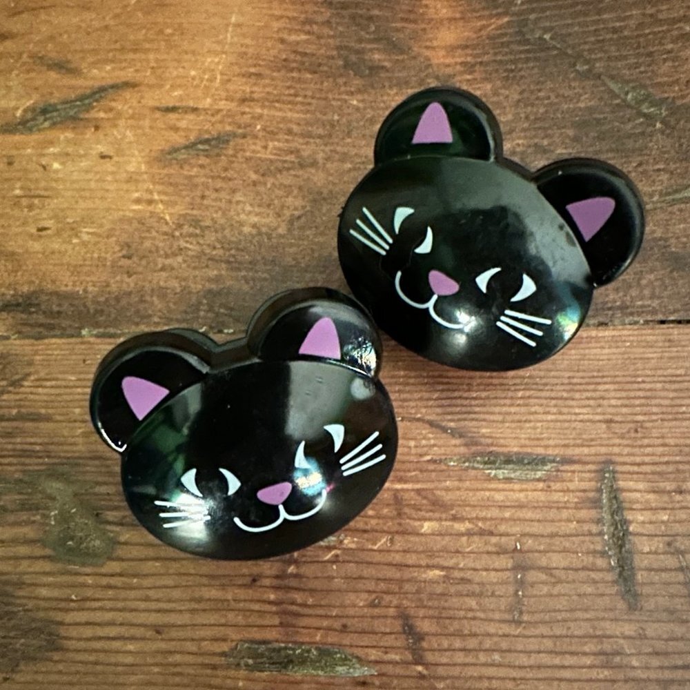 Novelty Bag Clips Cats NWOT - Picture 1 of 1
